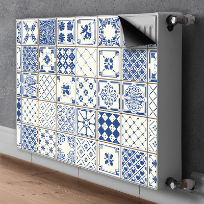 Decorative radiator mat Azulejos tiles