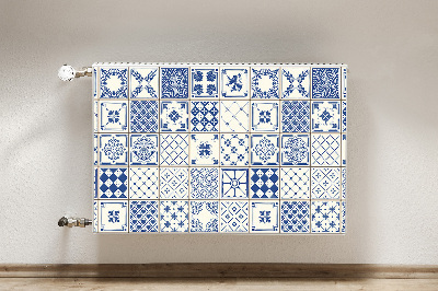 Decorative radiator mat Azulejos tiles