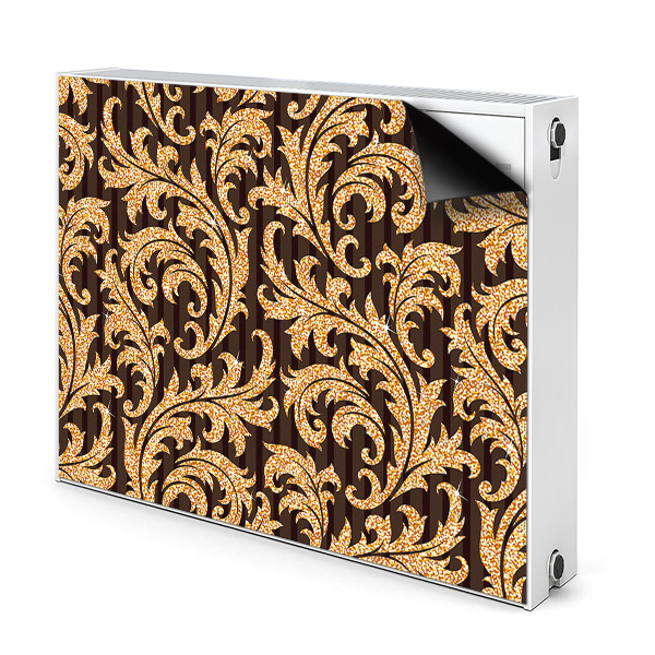 Printed radiator mat Deciduous pattern