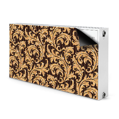 Printed radiator mat Deciduous pattern