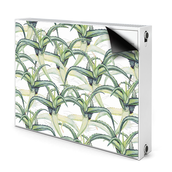 Decorative radiator mat Aloe image