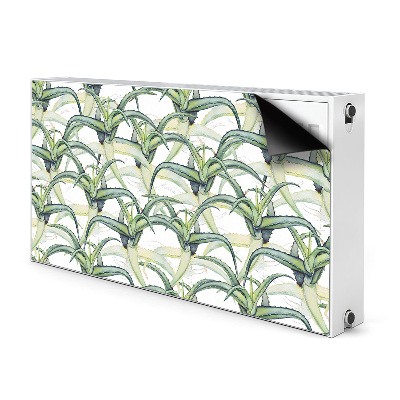 Decorative radiator mat Aloe image