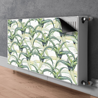 Decorative radiator mat Aloe image