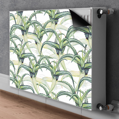 Decorative radiator mat Aloe image