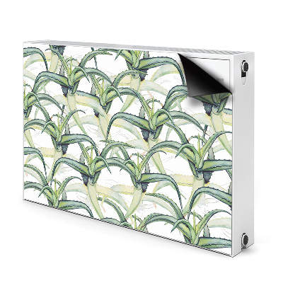 Decorative radiator mat Aloe image