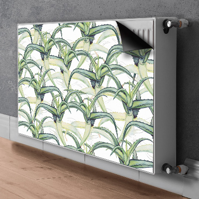 Decorative radiator mat Aloe image