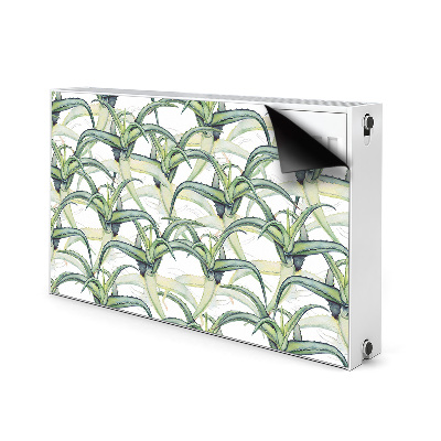 Decorative radiator mat Aloe image