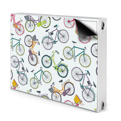 Magnetic radiator mat City bikes