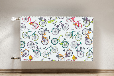 Magnetic radiator mat City bikes