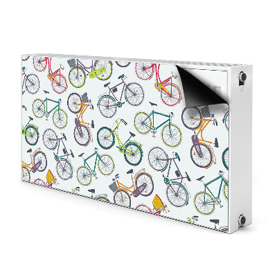 Magnetic radiator mat City bikes