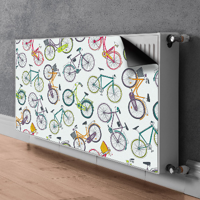 Magnetic radiator mat City bikes