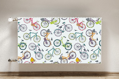 Magnetic radiator mat City bikes