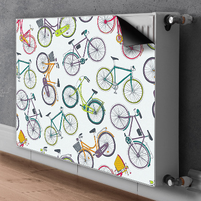 Magnetic radiator mat City bikes