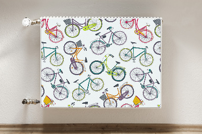 Magnetic radiator mat City bikes