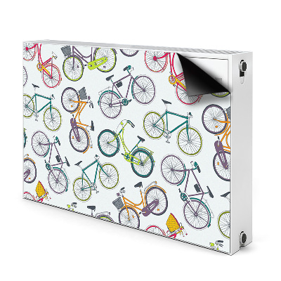 Magnetic radiator mat City bikes