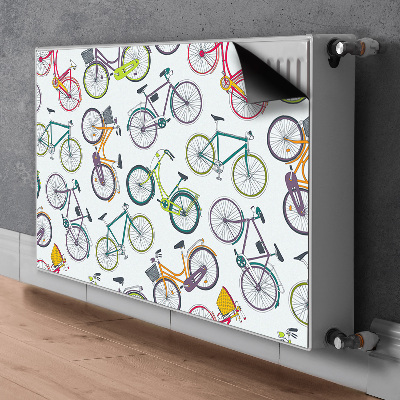 Magnetic radiator mat City bikes