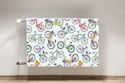 Magnetic radiator mat City bikes