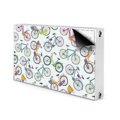 Magnetic radiator mat City bikes