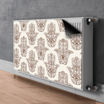 Radiator cover Brown symbol