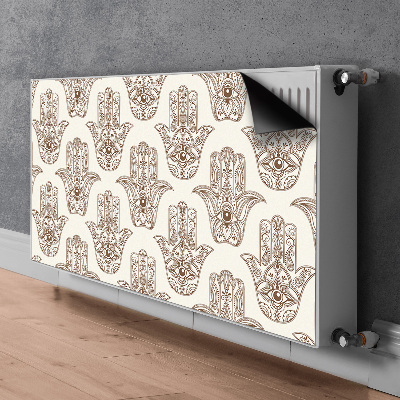 Radiator cover Brown symbol