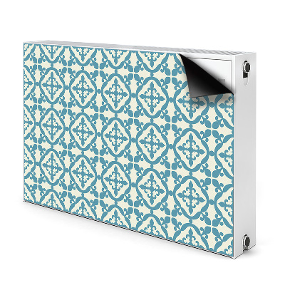 Magnetic radiator mat Green pattern