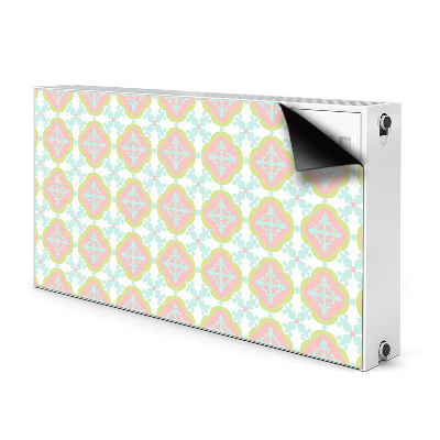 Magnetic radiator mat Spanish tile