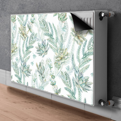 Magnetic radiator cover Painted rockery