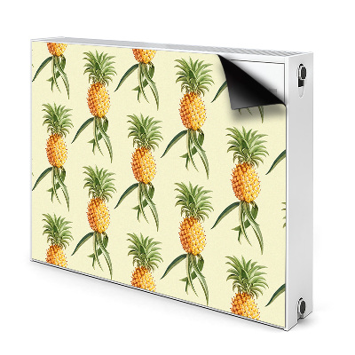 Magnetic radiator mat Pineapple pattern