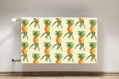 Magnetic radiator mat Pineapple pattern