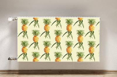 Magnetic radiator mat Pineapple pattern