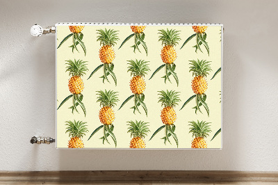 Magnetic radiator mat Pineapple pattern