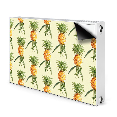 Magnetic radiator mat Pineapple pattern