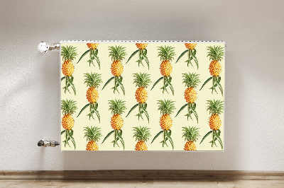 Magnetic radiator mat Pineapple pattern