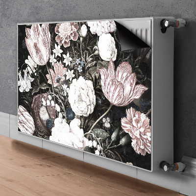 Magnetic radiator mat Dutch art