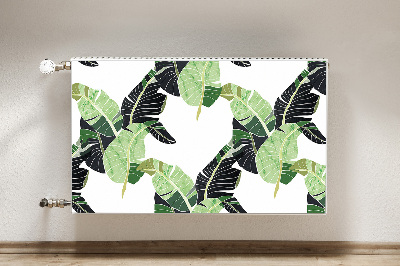 Magnetic radiator cover Palm leaves