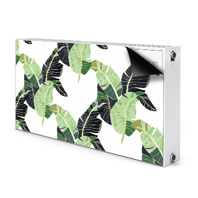 Magnetic radiator cover Palm leaves