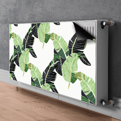 Magnetic radiator cover Palm leaves