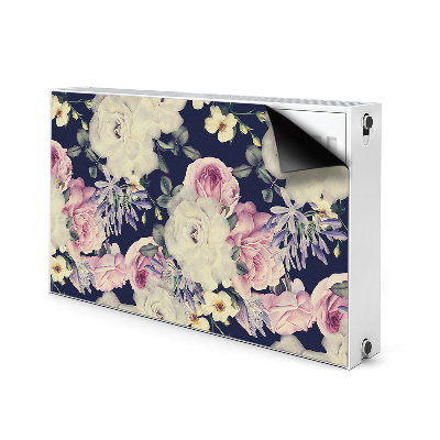 Radiator cover Baroque flowers