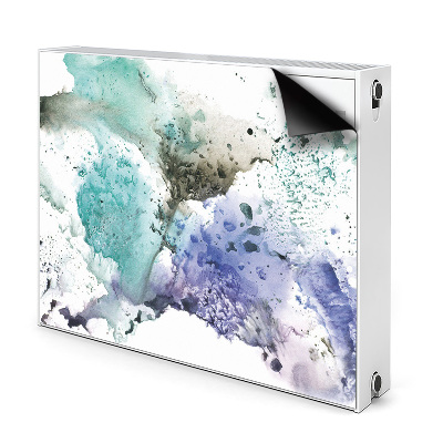 Decorative radiator cover Colorful ink