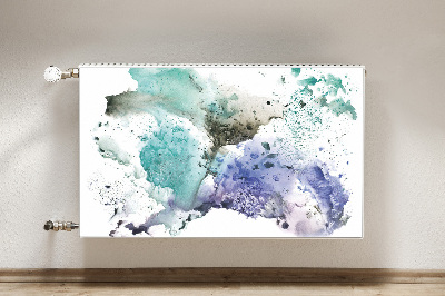 Decorative radiator cover Colorful ink