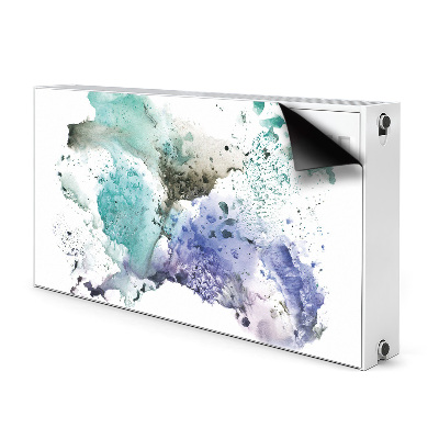 Decorative radiator cover Colorful ink