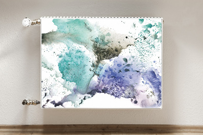 Decorative radiator cover Colorful ink