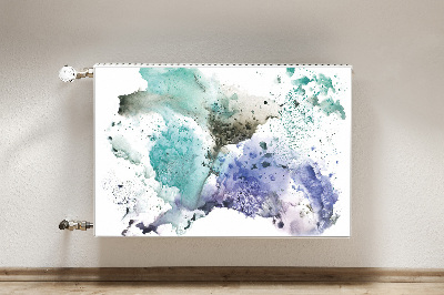 Decorative radiator cover Colorful ink