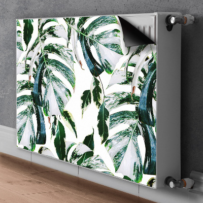 Magnetic radiator cover Palm leaves