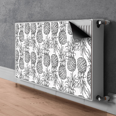 Radiator cover Pineapple