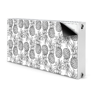 Radiator cover Pineapple