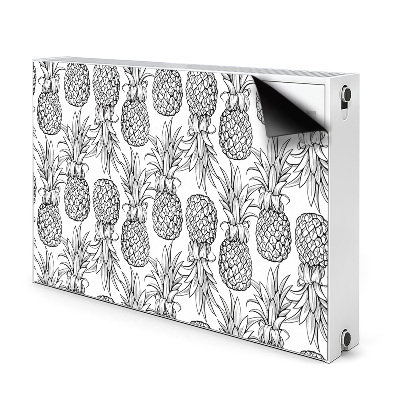 Radiator cover Pineapple