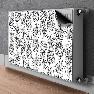 Radiator cover Pineapple