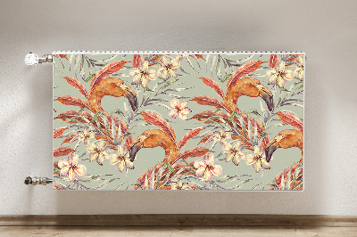 Decorative radiator mat Flaminga image