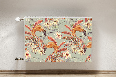 Decorative radiator mat Flaminga image